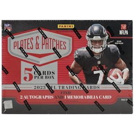 2023 Panini Patches & Plates Football Hobby Box