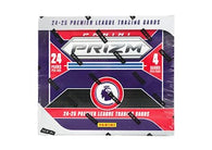 2024-25 Panini Prizm Premier League Soccer Retail Box featuring Premier League stars and rookies, retail-exclusive Prizm parallels, inserts, and autograph cards.