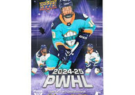 2024-25 Upper Deck PWHL Women’s Hockey Hobby Box featuring Young Guns, PWHL stars, numbered parallels, inserts and autograph card chases.