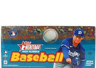 2024 Topps Heritage High Number Baseball Hobby Box