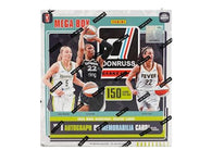 2025 Panini Donruss WNBA Basketball Mega Box factory-sealed featuring Rated Rookies, Mega Box exclusive parallels, autographs, and premium WNBA trading cards available at MP Sports Cards in Carver, Massachusetts.