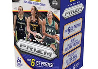 2025 Panini Prizm WNBA Basketball Blaster Box factory-sealed featuring Blaster-exclusive Prizm parallels, rookie cards, autographs, and premium WNBA trading cards available at MP Sports Cards in Carver, Massachusetts.