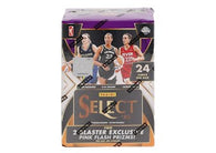 2026 Panini Select WNBA Basketball Blaster Box factory-sealed featuring Blaster-exclusive parallels, Courtside rookie cards, autographs, and premium WNBA trading cards available at MP Sports Cards in Carver, Massachusetts.