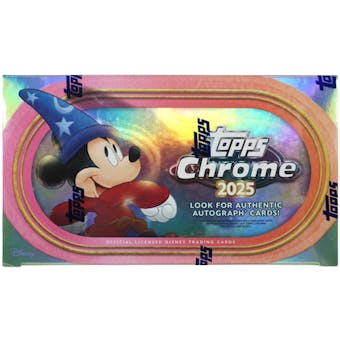 2025 Topps Chrome Disney Hobby Box – 1 Auto or Sketch Card – MP