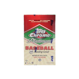 2025 Topps Chrome Platinum Baseball Hobby Box