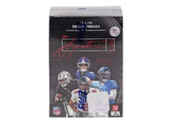 2025 Topps Signature Class Football Value Box factory sealed football trading card box from MP Sports Cards in Carver MA.