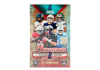 2026 Bowman Football Hobby Box with 160 cards and two autographs featuring Arch Manning, 1st Bowman prospects, NFL rookies and Chrome parallels.