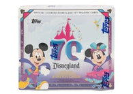 Shop the 2026 Topps 70th Disneyland Hobby Box at MP Sports Cards. Celebrate Disneyland's 70th Anniversary with exclusive Disney trading cards, inserts, parallels, autographs, and sketch cards.
