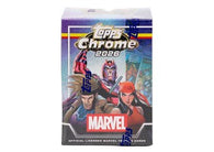 2026 Topps Chrome Marvel Value Box factory-sealed featuring Value Box exclusive Chrome Refractors, sketch cards, rare parallels, and premium Marvel trading cards available at MP Sports Cards in Carver, Massachusetts.