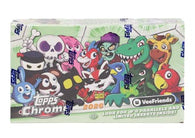 2026 Topps Chrome VeeFriends Hobby Box factory-sealed featuring Hobby-exclusive Chrome Refractors, autograph cards, Superfractors, bounty cards, and premium VeeFriends trading cards available at MP Sports Cards in Carver, Massachusetts.