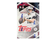 2026 Topps Flagship Football Hobby Box featuring 2026 football rookies, stars, numbered parallels, inserts, autograph cards and collectible Topps cards.