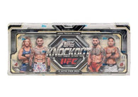 2026 Topps Knockout UFC Hobby Box factory-sealed featuring on-card autograph cards, relic cards, numbered parallels, and premium UFC MMA trading cards available at MP Sports Cards in Carver, Massachusetts.