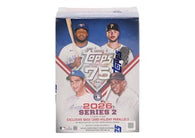 2026 Topps Series 2 Baseball Value Box factory-sealed featuring Value Box exclusive Holiday Base Card Parallels, rookie cards, autograph cards, relic cards, and MLB trading cards available at MP Sports Cards in Carver, Massachusetts.
