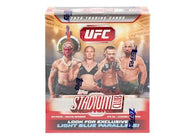 2026 Topps Stadium Club UFC Mega Box featuring UFC fighters, rookies, full-bleed Stadium Club photography, colorful parallels and collectible UFC trading cards.