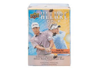 2026 Upper Deck Allure Golf Blaster Box factory sealed featuring chromium golf trading cards, Blaster-exclusive parallels, autographs, and premium Upper Deck collectibles available at MP Sports Cards in Carver, Massachusetts.