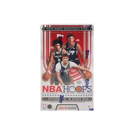 2025-26 Topps NBA Hoops Basketball Hobby Box factory sealed basketball trading card box from MP Sports Cards in Carver MA.