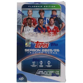 2025-26 Topps UEFA Club Competitions Soccer Hobby Box