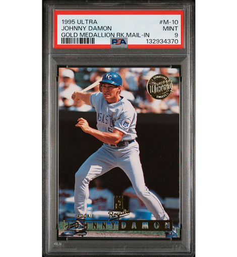 1995 Ultra Johnny Damon Gold Medallion Rookie Mail-In PSA 9