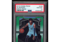 2019 Panini Prizm Ja Morant #249 Green PSA 10 Grizzlies!