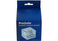 Pro Safe Baseball Display Holder for displaying and protecting autographed, game-used, and collectible regulation-size baseballs.