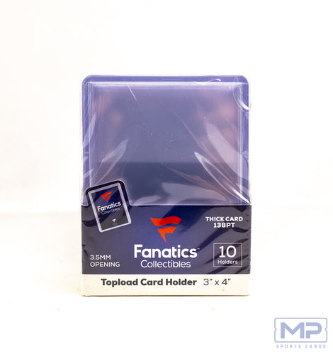 Fanatics Collectibles Thick 138pt Top Loaders 10 Count POS