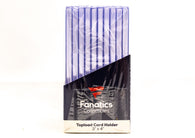 Fanatics Collectibles Thick 168pt Top Loaders 10 Count for protecting 168pt patch cards, memorabilia cards, relic cards, thick autograph cards, booklet-style cards, and premium sports trading cards.