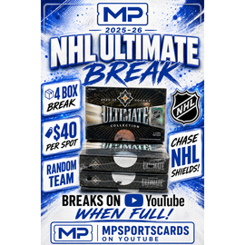 Live Box Opening Friday 8/7/26 | (4) 2025-26 Upper Deck Ultimate Hockey Hobby Boxes | Random Team