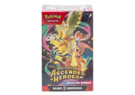 Pokémon Mega Evolutions 2.5: Ascended Heroes Booster Bundle factory-sealed featuring Pokémon TCG booster packs with Pokémon ex, Illustration Rare cards, and premium Pokémon collectibles available at MP Sports Cards in Carver, Massachusetts.