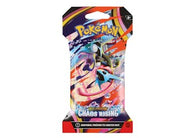 Pokemon Mega Evolution Chaos Rising Sleeved Booster Pack featuring official Pokemon Trading Card Game booster pack with collectible Pokemon, Trainer, and Energy cards.