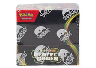 Pokémon Mega Evolution Perfect Order Booster Box factory sealed with 36 English booster packs featuring Mega Evolution Pokémon ex, Illustration Rare cards, and premium Pokémon TCG collectibles.