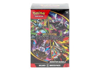 Pokémon Mega Evolution Pitch Black Booster Bundle containing six factory-sealed English booster packs featuring Mega Evolution Pokémon ex and collectible Pokémon TCG cards.