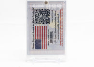 Pro-Mold Third Generation 75pt Magnetic Card Holder with protective sleeve for 75pt patch cards, memorabilia cards, relic cards, thick autograph cards, and premium sports trading cards.