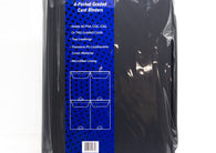 Pro Safe 4-Pocket Graded Card Binder for storing, protecting and displaying PSA and professionally graded sports card slabs.