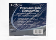 Pro Safe Pokémon Elite Trainer Box Display Case for protecting sealed Pokémon ETBs from scratches, dust, and everyday handling while providing a crystal-clear display.