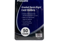 Pro Safe Graded Semi-Rigid Card Holders 50 Count