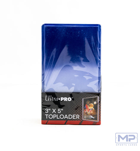 Ultra PRO 3 inch by 5 inch clear rigid top loaders 25 count for oversized trading cards and collectibles.