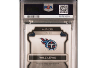 2023 Panini Prizm Will Levis #PJWL Premier Jersey-Neon Grn Pulsar PSA 10 Titans