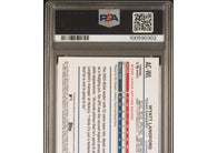 2024 Topps Chrome Upd Wyatt Langford Autograph-Purple Speckle #'d /299 PSA 10!