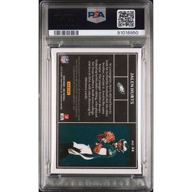 2020 Panini One Jalen Hurts #44 Dual Patch Auto-Bronze PSA 9 Eagles!