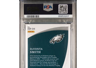 2021 Immaculate Devonta Smith Immac Signature Patch RC #'d /75 PSA 8 Eagles!