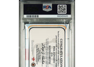 2002 Fleer Legacy Phil Esposito Hcky Kng  Game Used Stick Auto /100 PSA Auth!