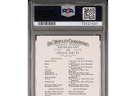 2018 Topps Allen & Ginter David Ortiz #106 PSA 10 Boston Red Sox!