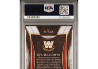 2022 Select WWE SGT. Slaughter #SNSGS SIG. Selections Tie-Dye #'d /25 PSA 10!