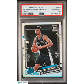 2023 Panini Donruss Optic Victor Wembanyama #225 Holo PSA 10 San Antonio Spurs!
