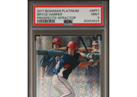 2011 Bowman Platinum Bryce Harper #BPP1 Prospects-XFractor PSA 9 Nationals!