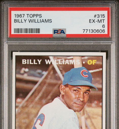 1967 Topps Billy Williams #315 PSA 6