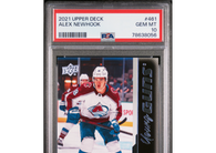 2021-2022 Upper Deck Alex Newhook #461 PSA 10 Avalanche!
