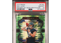 2023 Panini Prizm Will Levis #PJWL Premier Jersey-Neon Grn Pulsar PSA 10 Titans
