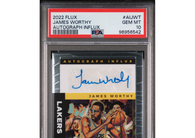 2022 Panini Flux Autograph Influx James Worthy #AIJWT PSA 10 LA Lakers!