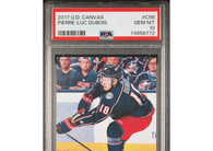 2017 Upper Deck Canvas Pierre-Luc Dubois #C98 PSA 10 Blue Jackets!